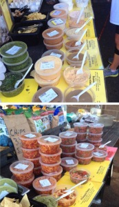 Honokowai Farmers Market dips and sauces
